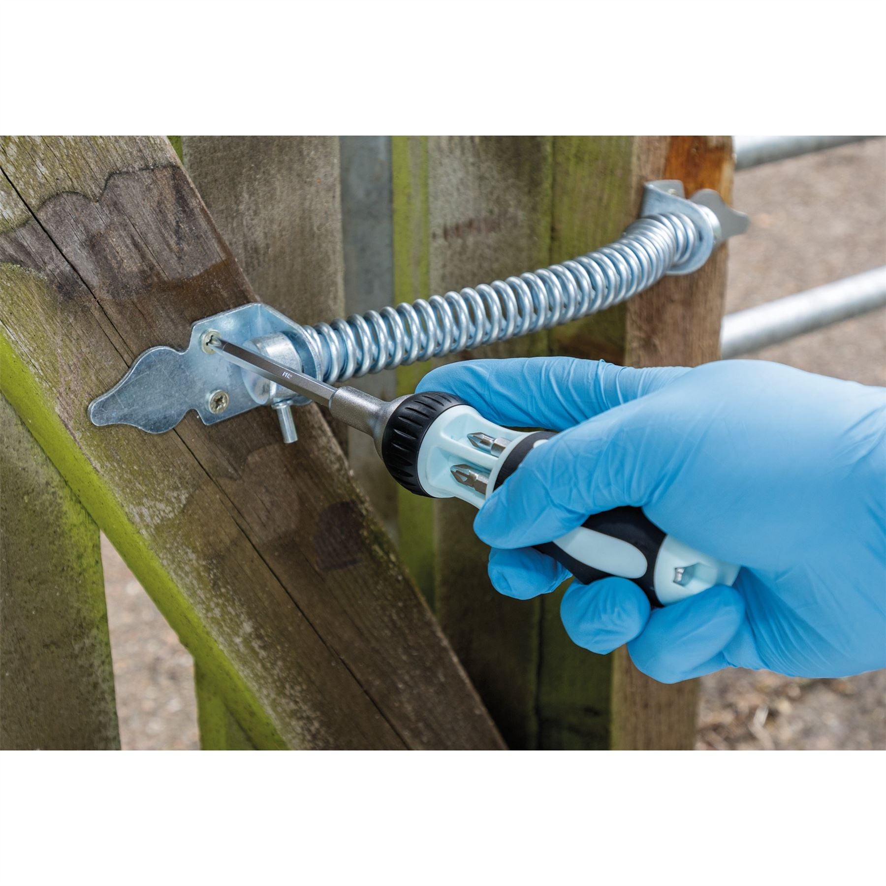 Draper 83721 Expert Soft Grip 7 in 1 Ratcheting Screwdriver and Bit Set Draper