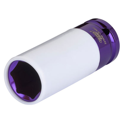 Draper 30646 Expert HI-TORQ® Wheel Nut Socket for Alloy Wheels 1/2" Sq. Dr. 22mm Draper