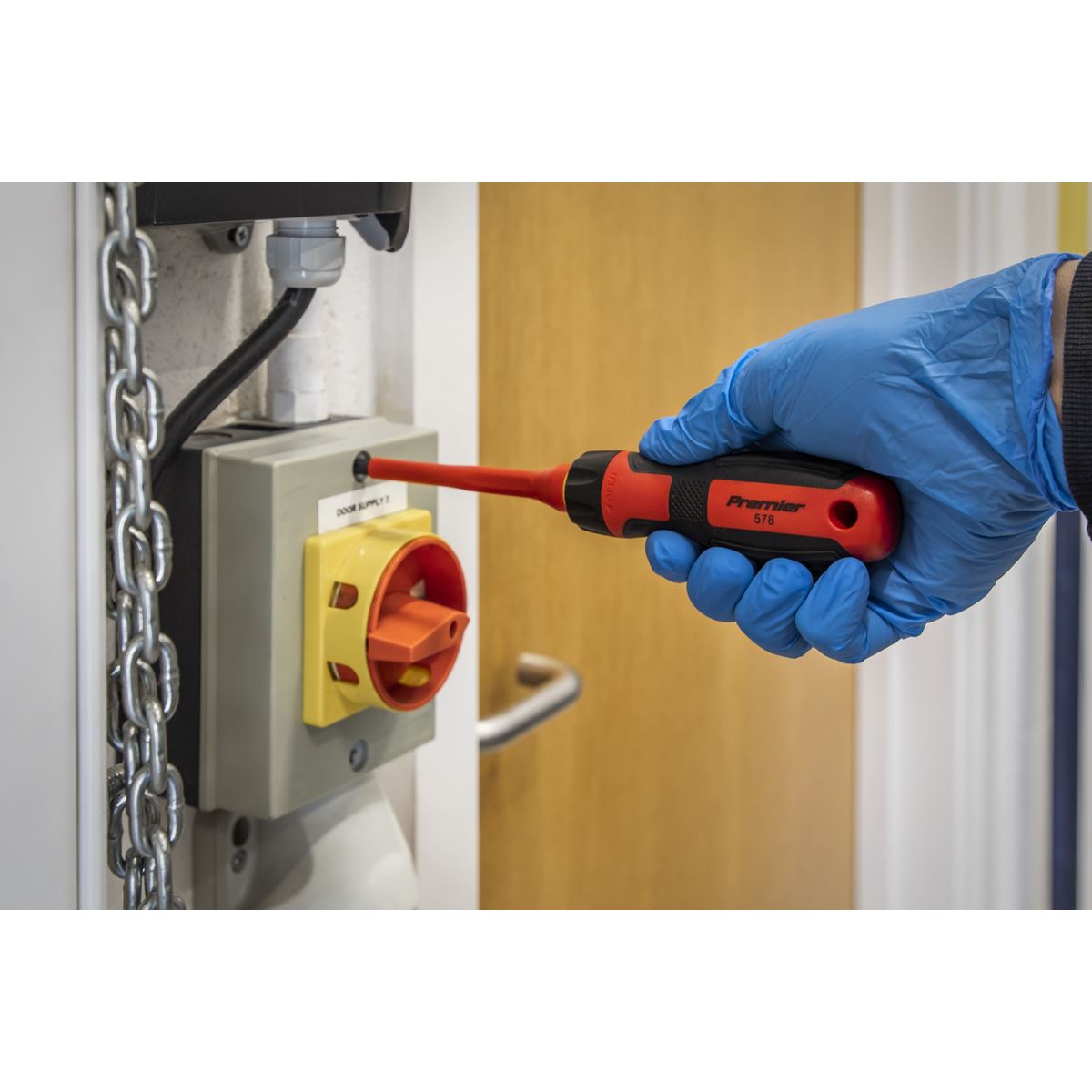 Sealey AK61280 Screwdriver Set Interchangeable 8pc - VDE Approved Sealey