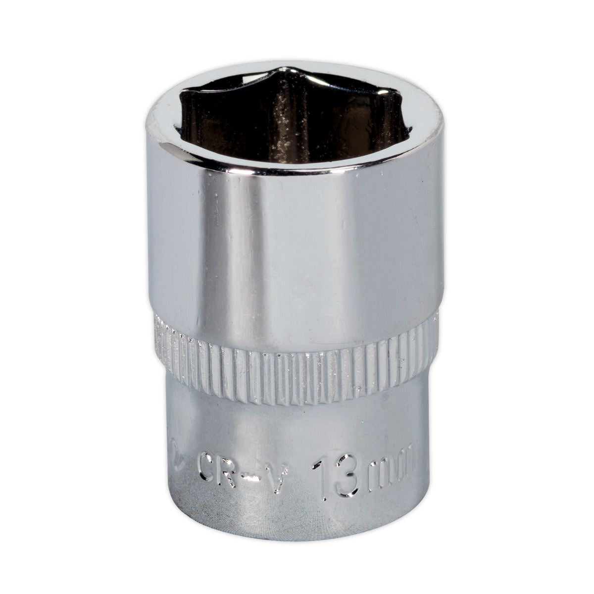 Sealey SP1413 WallDrive® Socket 13mm 1/4"Sq Drive Fully Polished Sealey