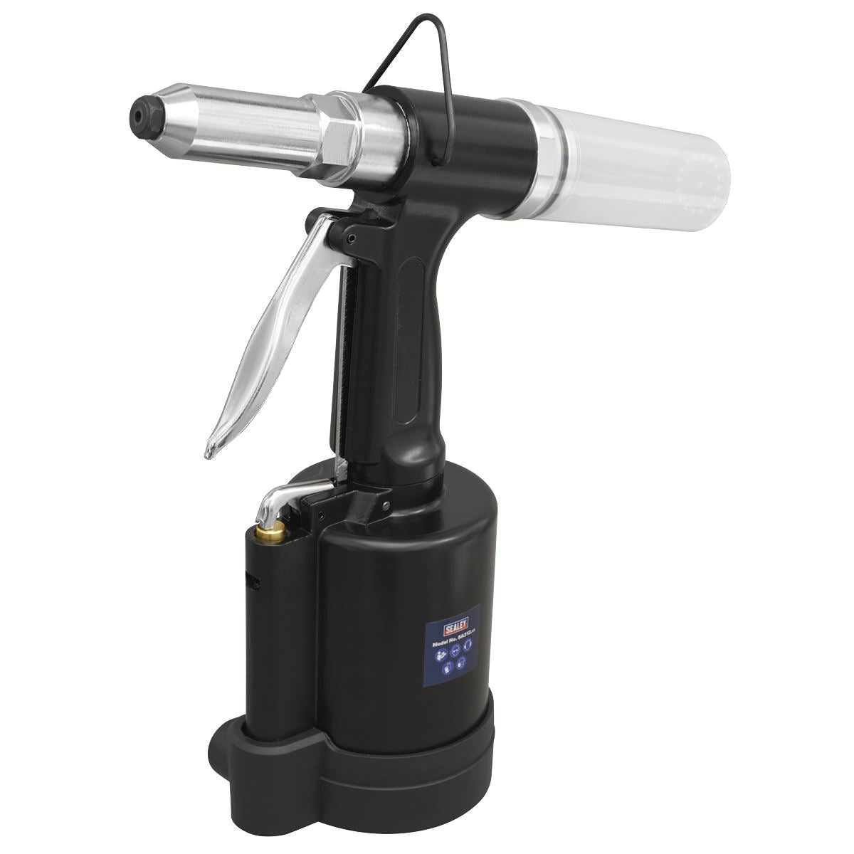 Sealey SA312 Air Riveter 3/16" Steel Aluminium & Stainless Steel Rivets Sealey