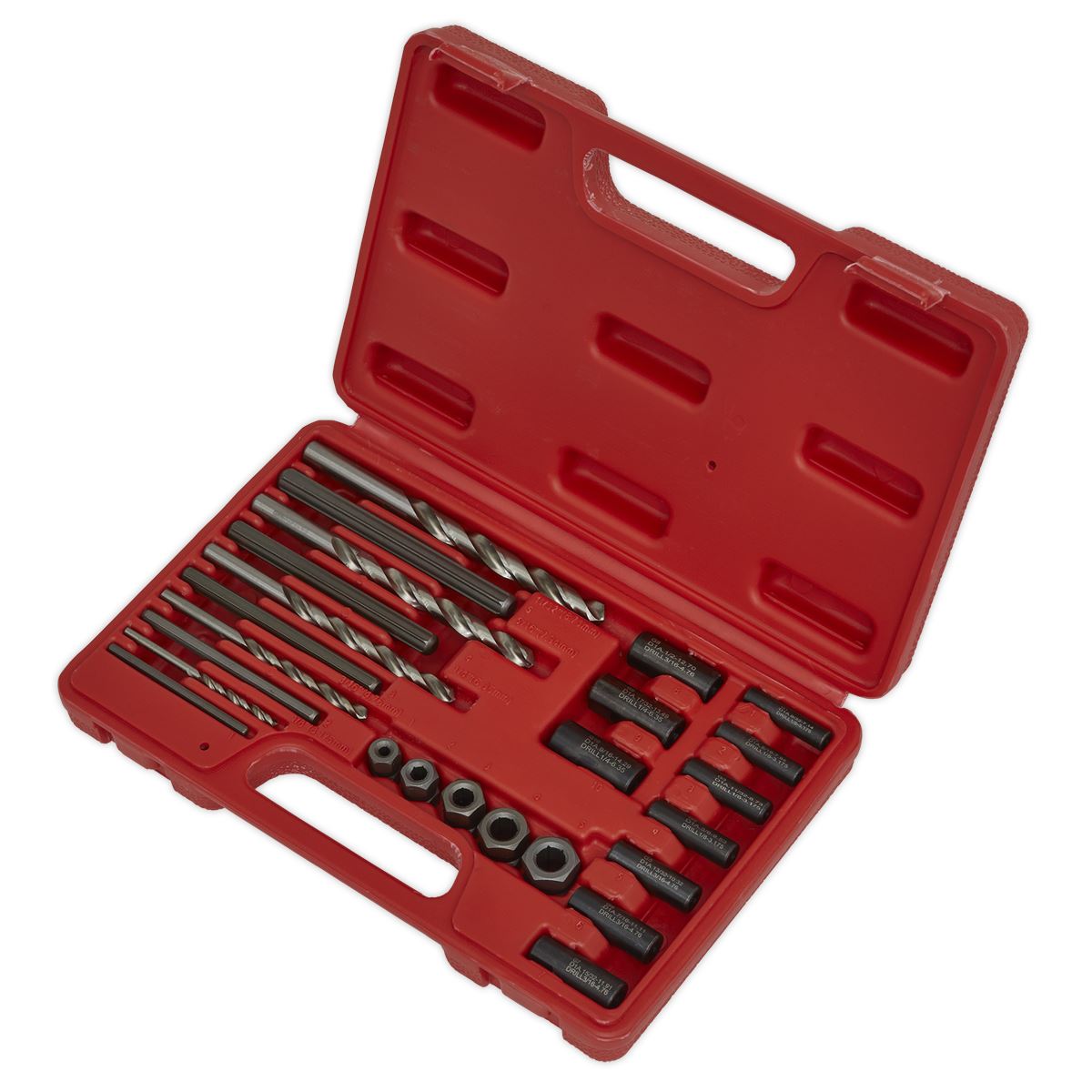Sealey VS7233 Stud Extractor Set 25pc Sealey