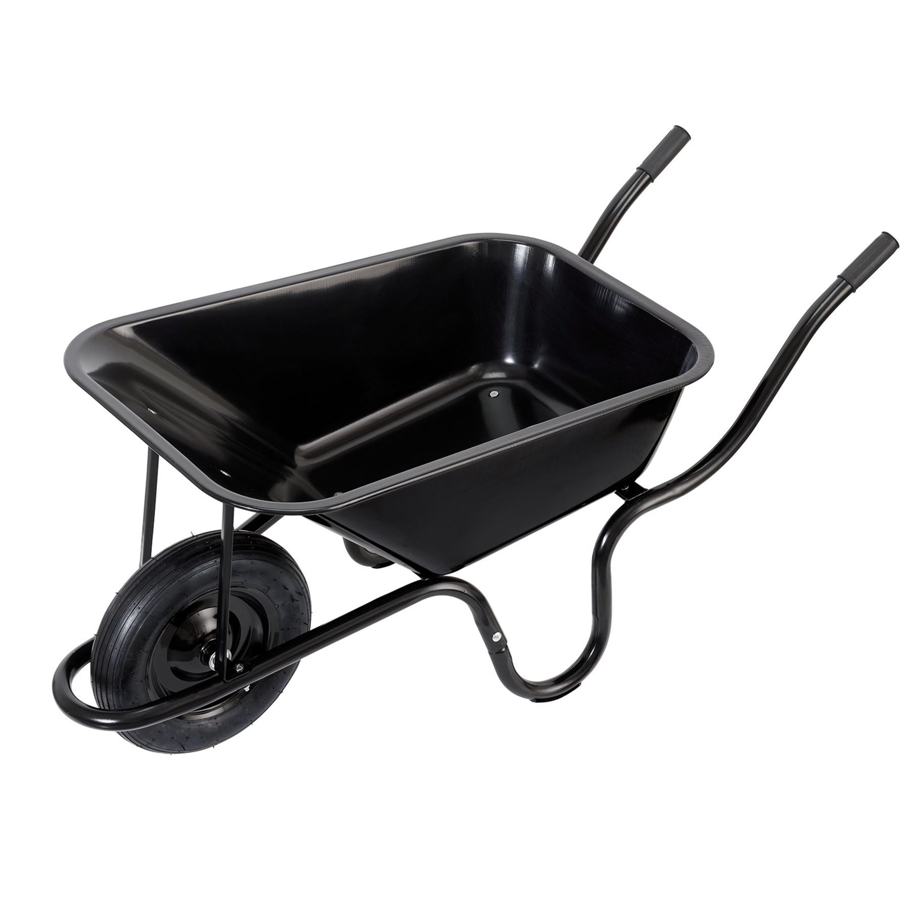Draper 82755 Metal Tray Contractors Wheelbarrow 85L Draper