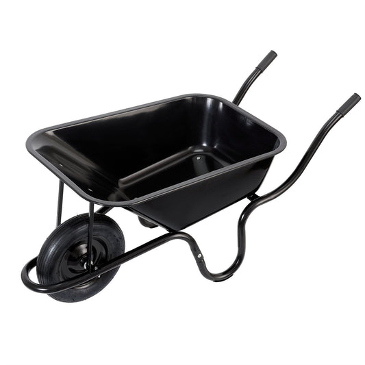 Draper 82755 Metal Tray Contractors Wheelbarrow 85L Draper