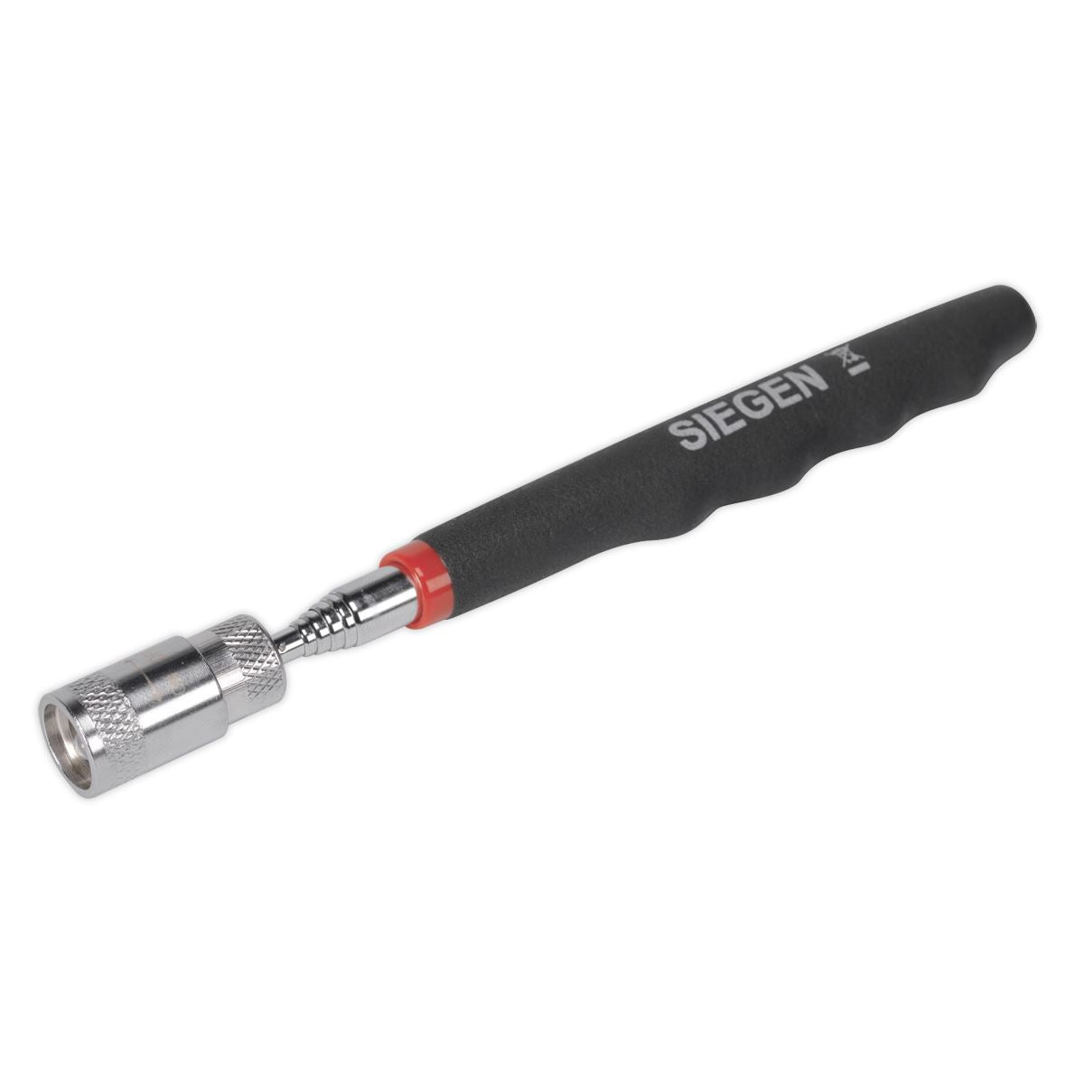 Siegen S0903 Heavy-Duty Magnetic Pick-Up Tool with LED 3.6kg Capacity Siegen