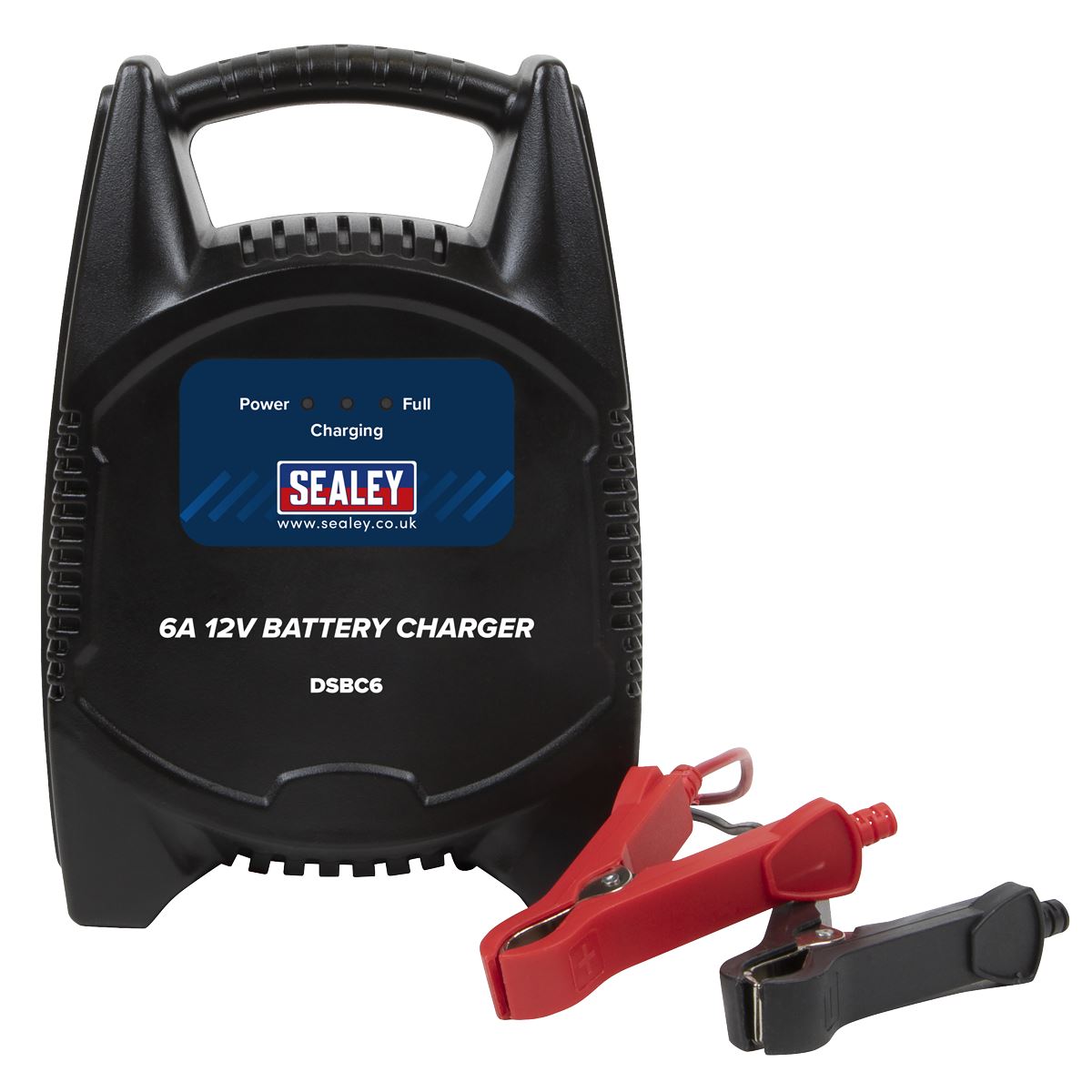 Sealey DSBC6 6A 12V Battery Charger 230V Sealey