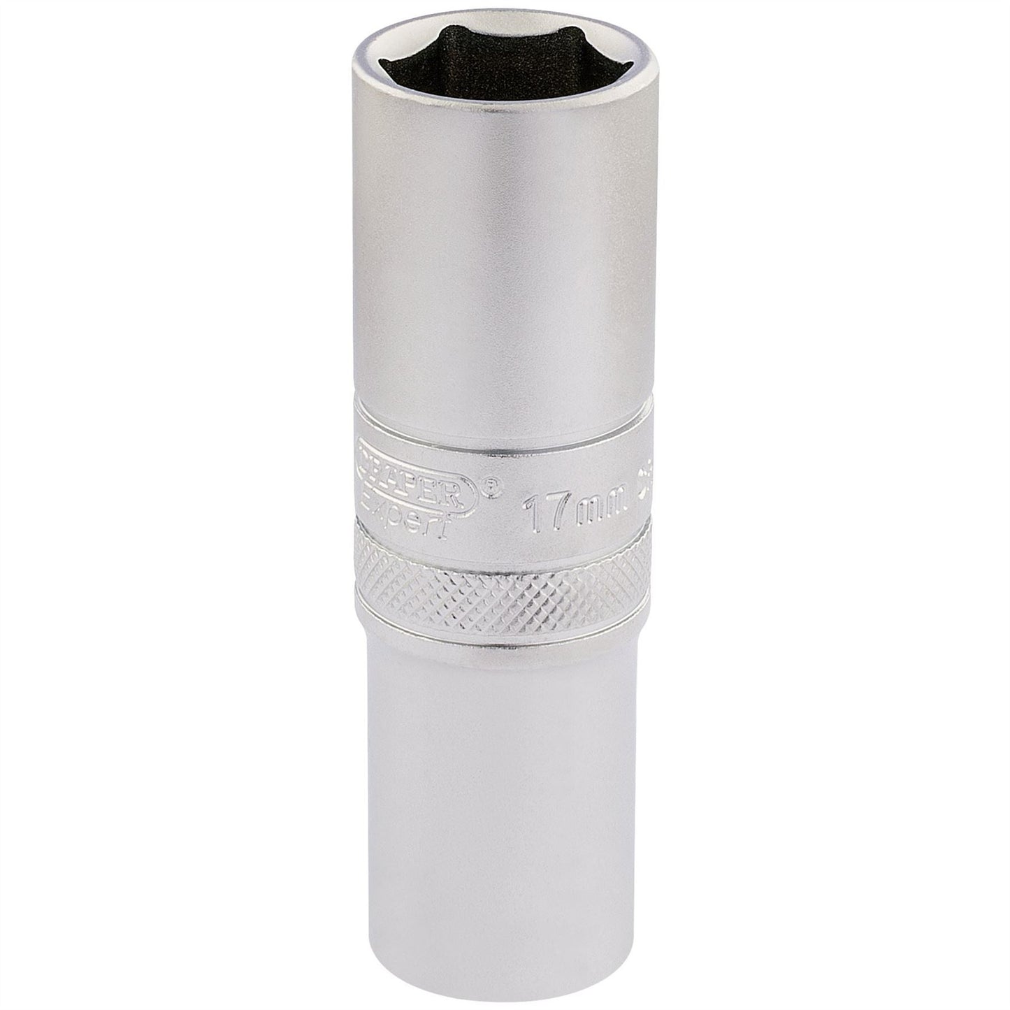 Draper 16649 6 Point Metric Deep Socket 1/2" Sq. Dr. 17mm Draper