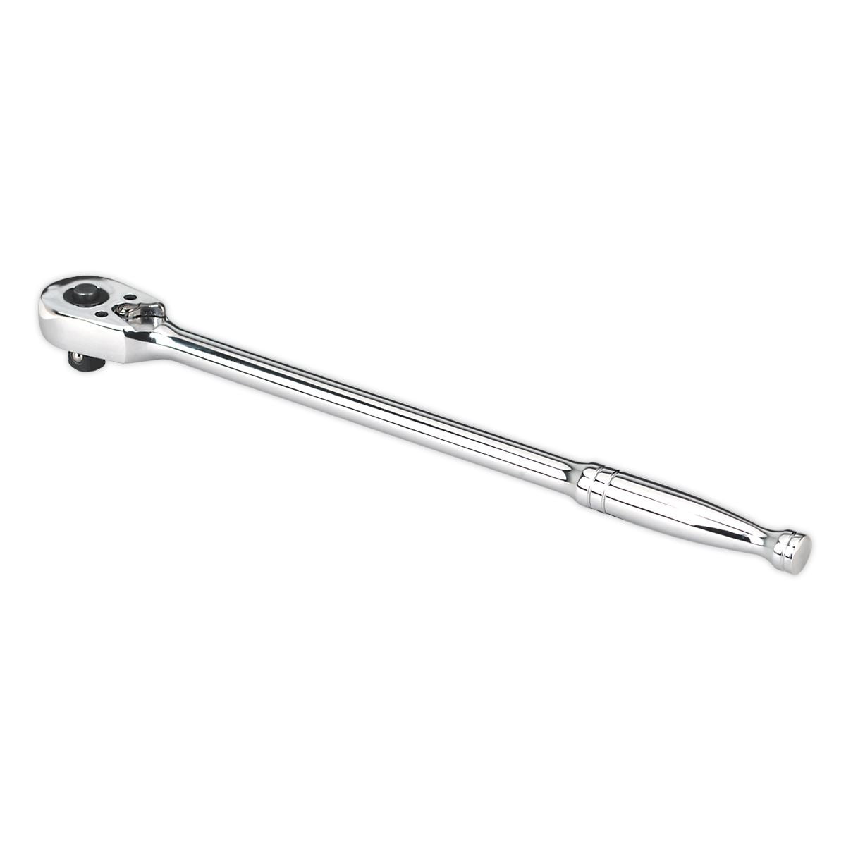 Sealey AK661L Ratchet Wrench Long Pattern 300mm 3/8"Sq Drive Pear-Head Flip Reverse Sealey