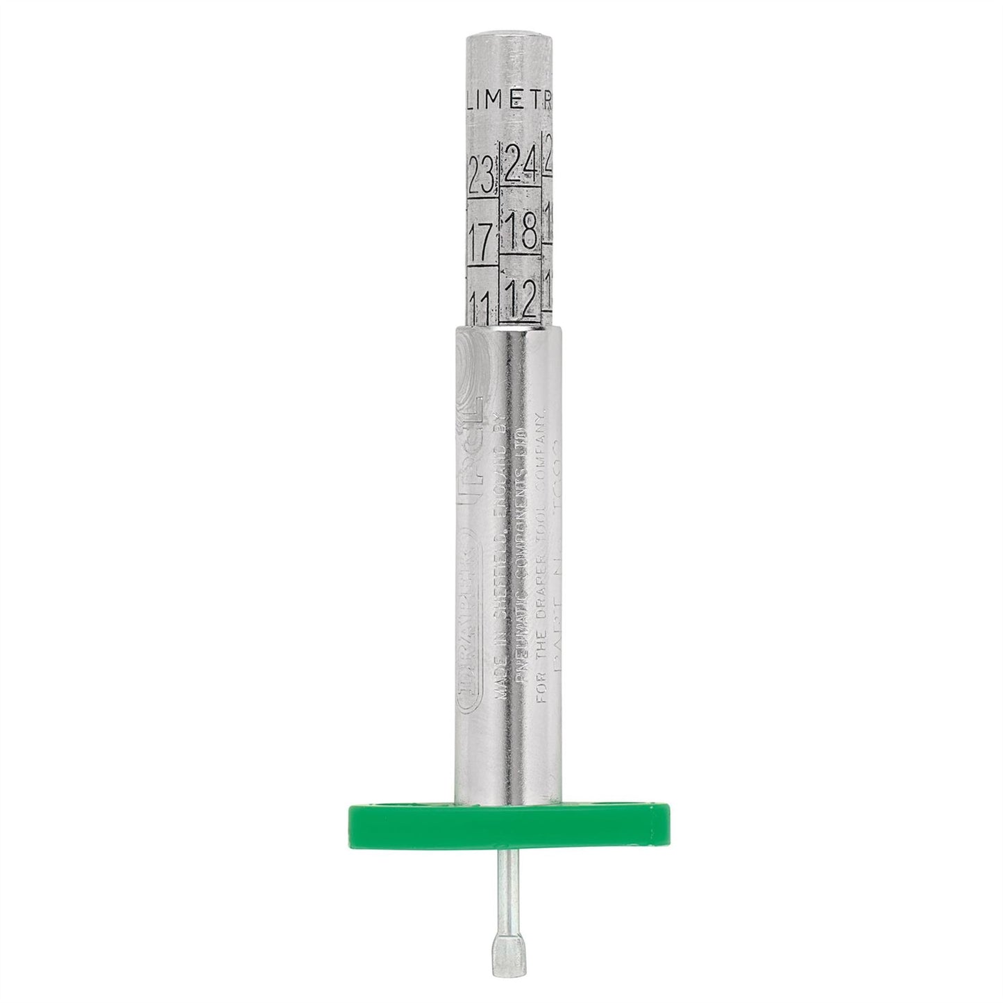 Draper 27298 Tyre Tread Depth Gauge 1-26mm Draper