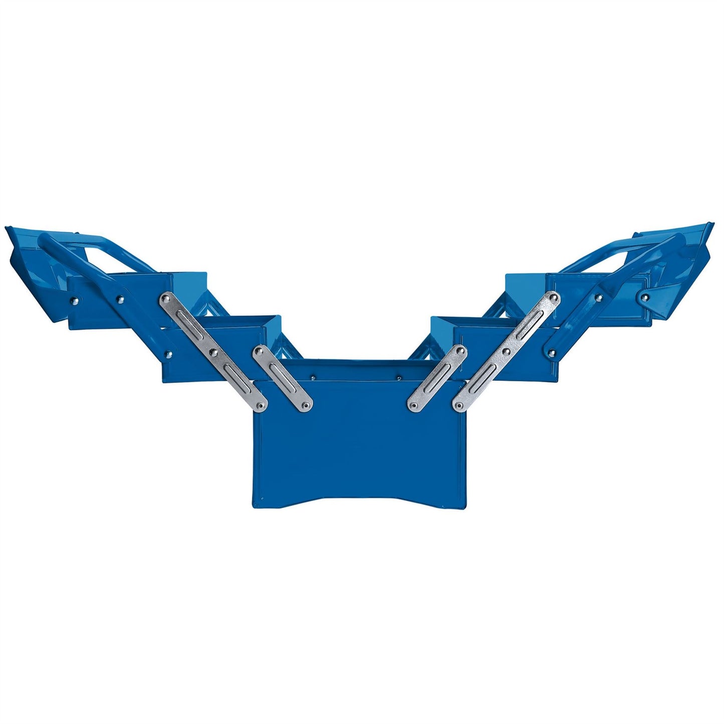 Draper 86671 Extra-Long Four Tray Cantilever Tool Box 495mm Blue Draper