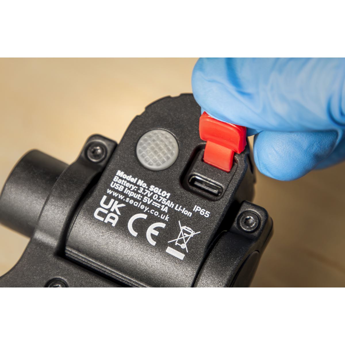 Sealey SGL01 Rechargeable Spray Gun Light 5W SMD LED Sealey