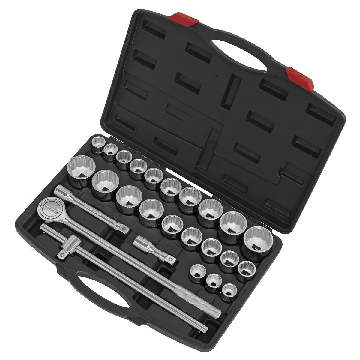 Sealey AK2582 Socket Set 26pc 3/4"Sq Drive 12-point WallDrive® Sealey