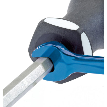 Draper 35183 Pound Thru' Plain Slot Soft Grip Screwdriver 6.5 x 150mm Draper