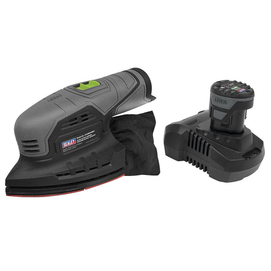 Sealey CP108VDS Cordless 150mm Detail Sander 10.8V 2Ah SV10.8 Sealey