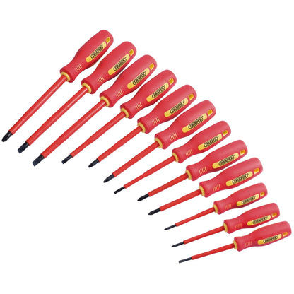 Draper 46541 Fully Insulated Screwdriver Set 12 Piece Draper