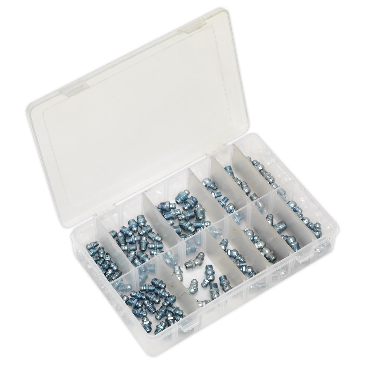 Sealey AB008GN Grease Nipple Assortment 115pc - Metric Sealey