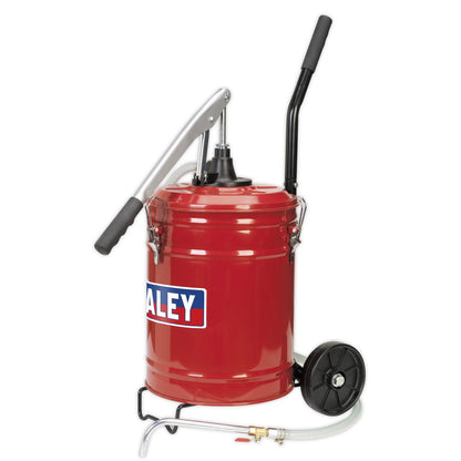 Sealey TP17 Gear Oil Dispensing Unit 20L Mobile Sealey