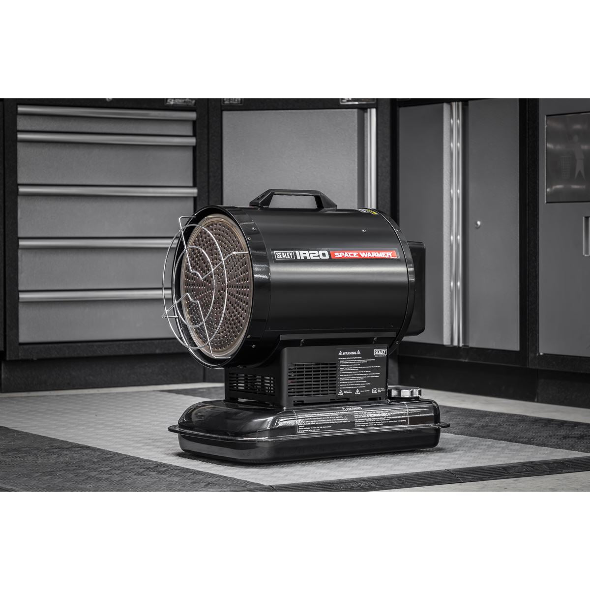 Sealey IR20 Infrared Space Warmer® Paraffin/Kerosene/Diesel Heater 70000Btu/hr Sealey