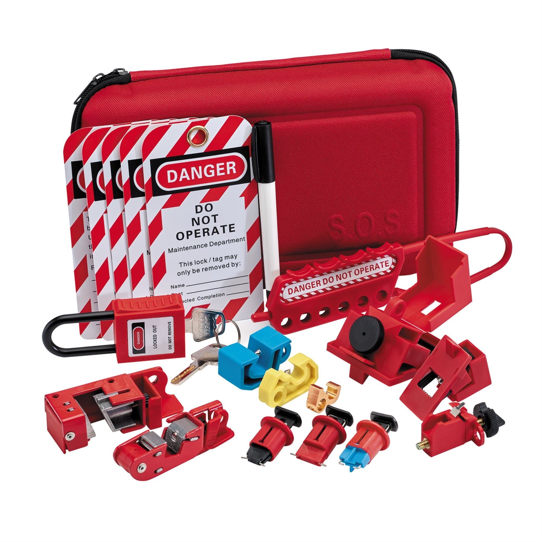 Draper 70940 Electricians Lockout Kit&nbsp;&nbsp; Draper
