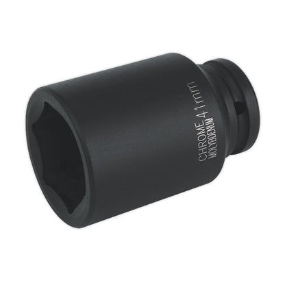 Sealey IS3441D Impact Socket 41mm Deep 3/4"Sq Drive Sealey