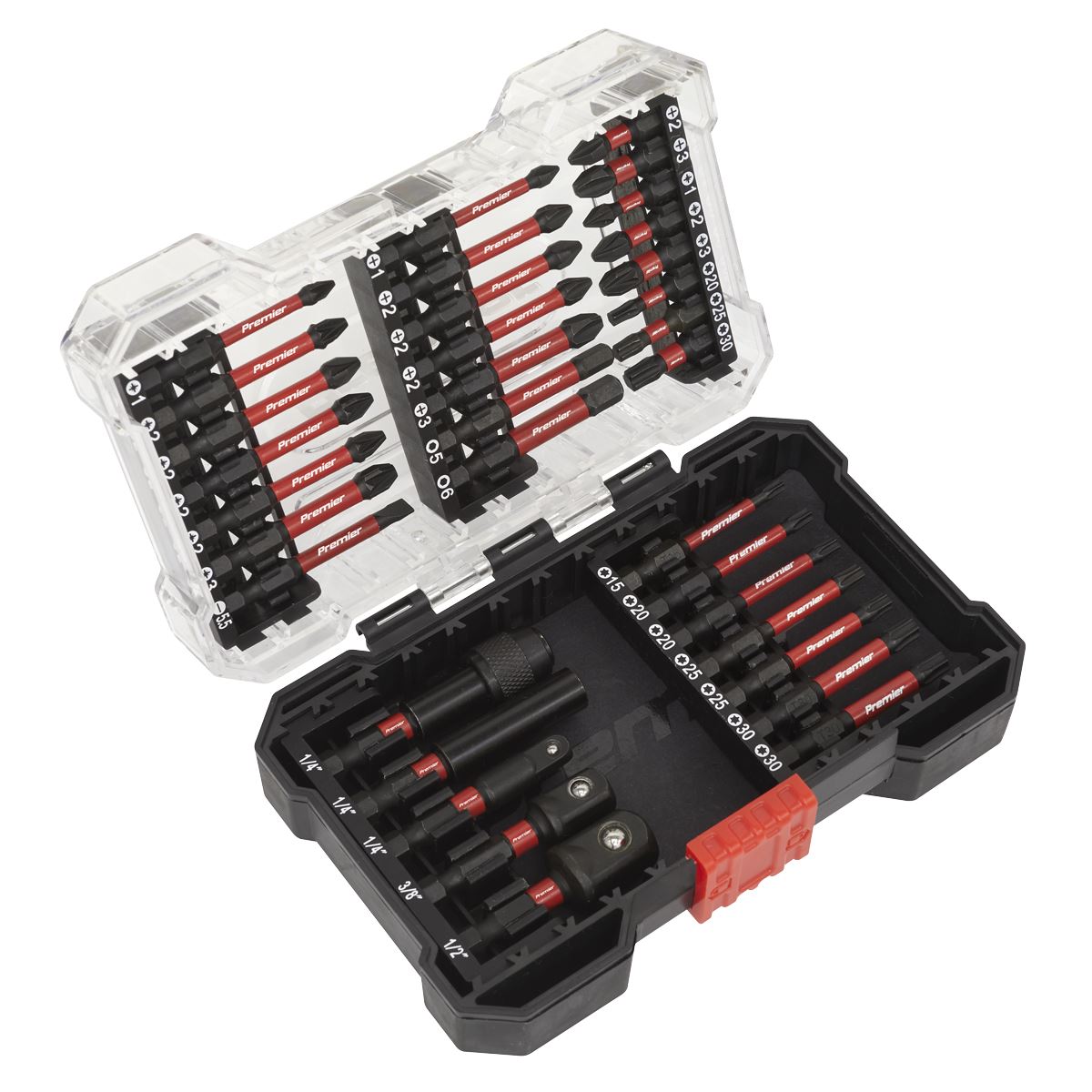 Sealey AK8285 Power Tool Bit Set 34pc Impact Grade Sealey