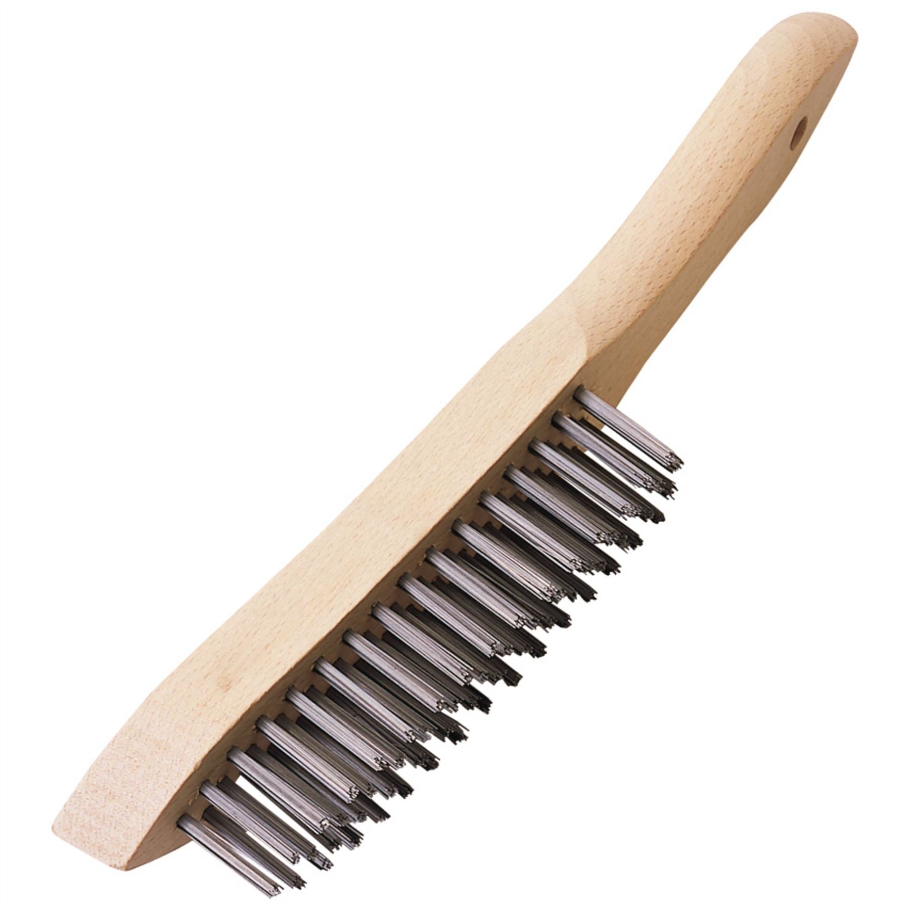 Draper 31563 Heavy Duty 4 Row Wire Scratch Brush 310mm Draper