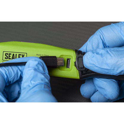 Sealey TSTPL01 2-in-1 Tyre Pressure Gauge & Pen Light Sealey