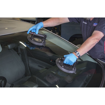 Sealey AK9894 Heavy Lift Suction Cup with Vacuum Grip Indicator Sealey