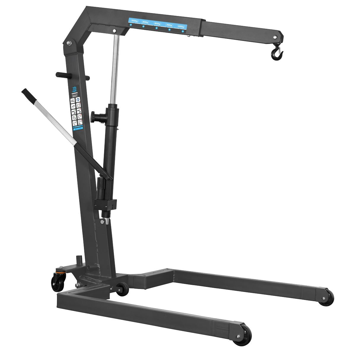 Sealey PFC101S Viking Industrial Engine Crane 1 Tonne Sealey