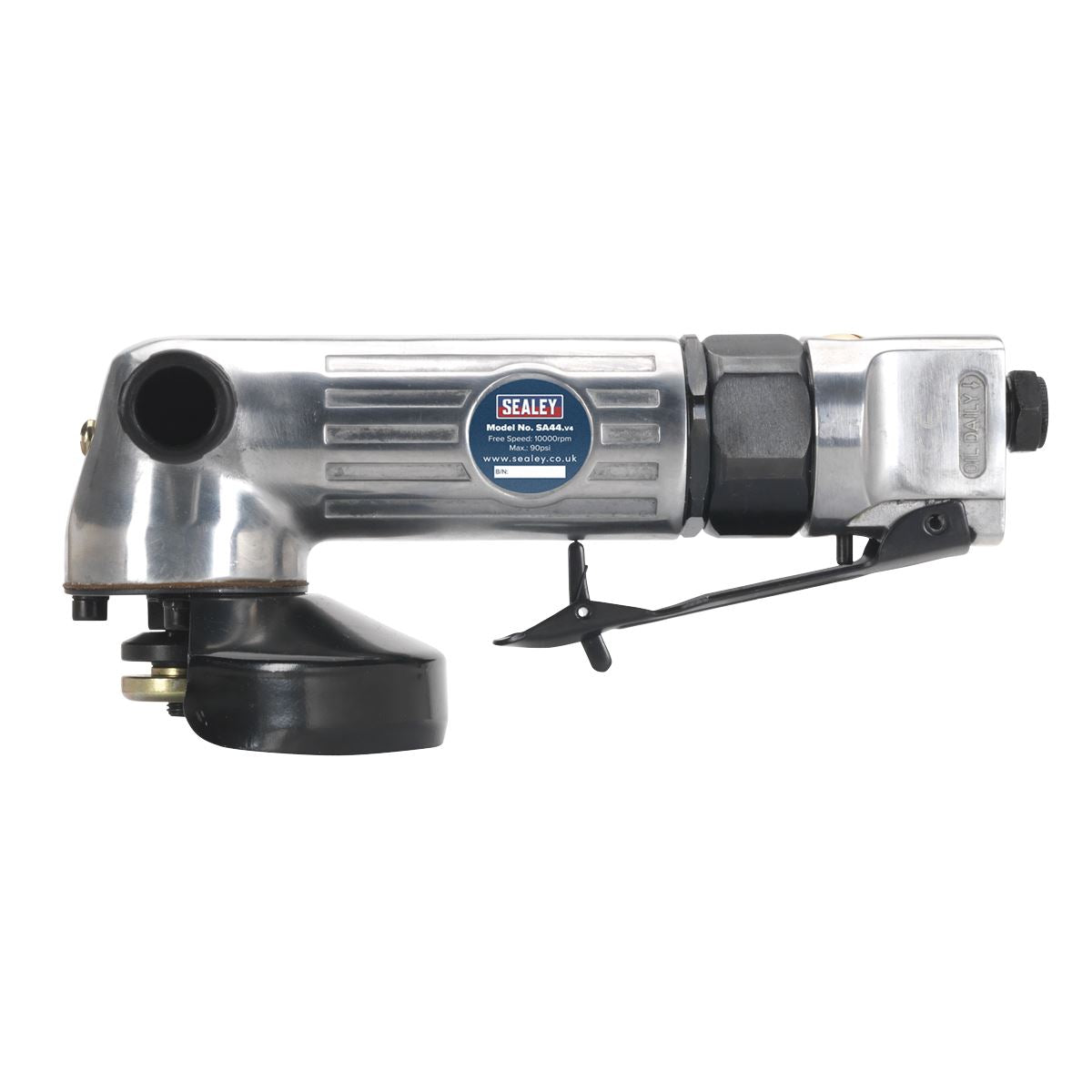 Sealey SA44 Air Angle Grinder Ø100mm Heavy-Duty Sealey