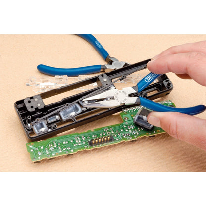 Draper 19647 Spring Loaded Long Nose Pliers 115mm Draper