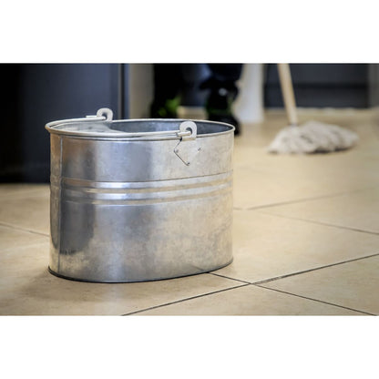 Sealey BM08 Mop Bucket 13L - Galvanized Sealey