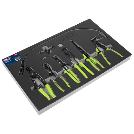 Sealey VS2662 Hose Clip Removal Tool Set 7pc Sealey