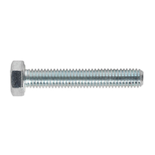 Sealey SS530 HT Setscrew M5 x 30mm 8.8 Zinc Pack of 50 Sealey