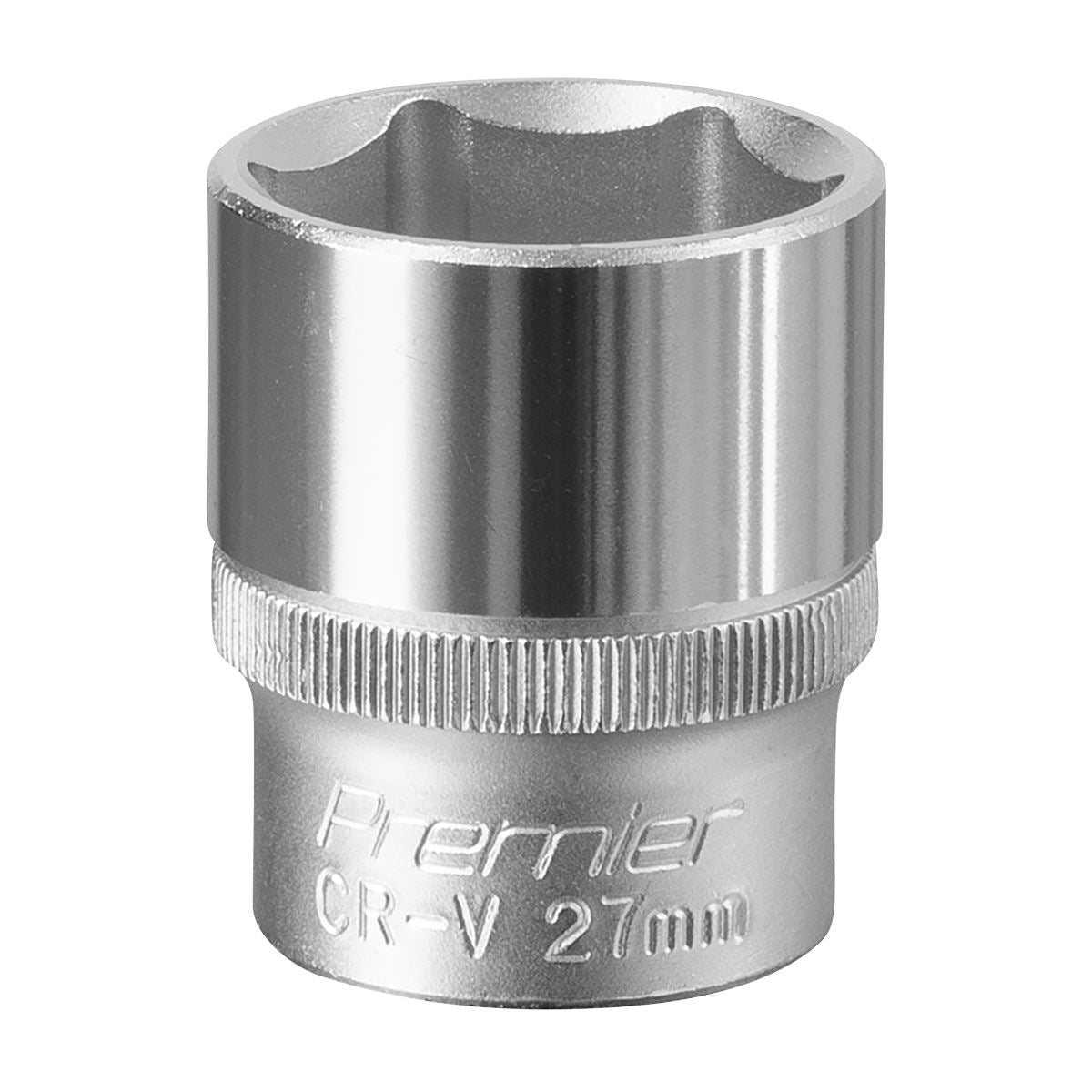 Sealey S1227 WallDrive® Socket 27mm 1/2"Sq Drive Sealey