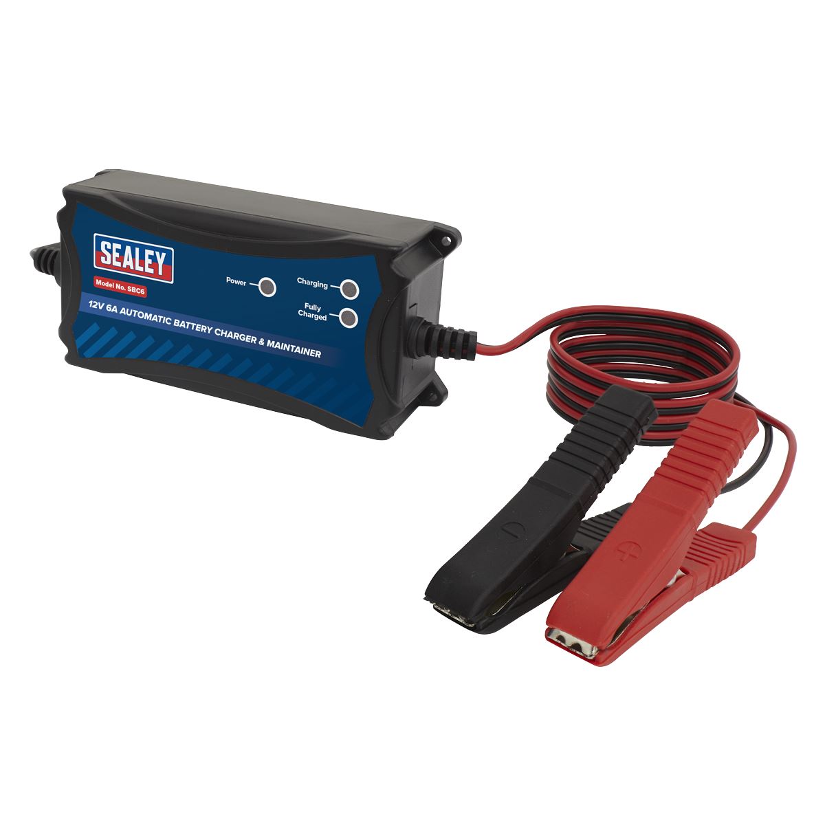 Sealey SBC6 Battery Maintainer Charger 12V 6A Fully Automatic Sealey