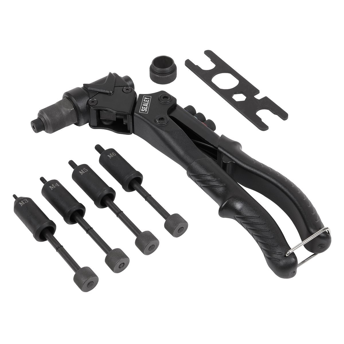 Sealey AK3992 2-in-1 Riveter Swivel Head Sealey