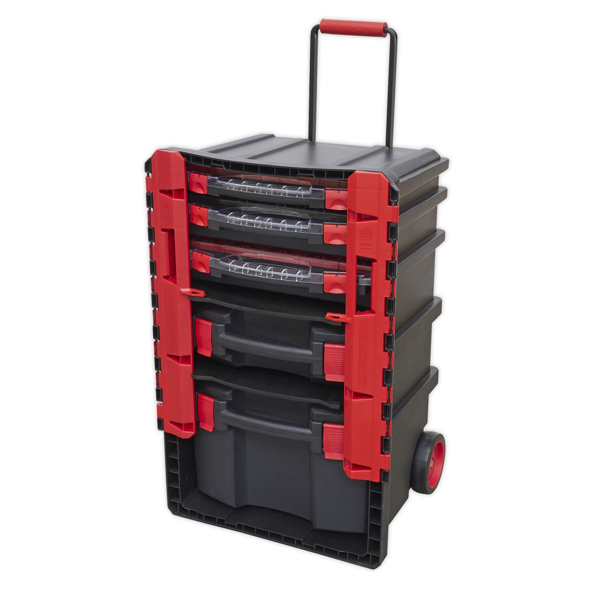 Sealey AP860 Professional Mobile Toolbox with 5 Removable Storage Cases Sealey