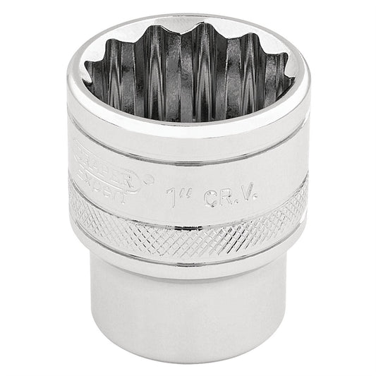 Draper 49484 HI-TORQ® 12 Point Socket 3/8" Sq. Dr. 1" Draper