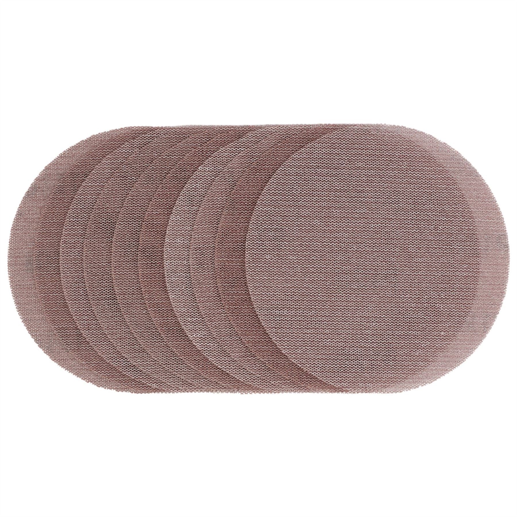 Draper 60503 Mesh Sanding Discs 125mm 120 Grit Pack of 10 Draper
