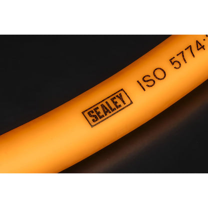 Sealey AHHC20 Air Hose 20m x Ø8mm Hybrid High-Visibility with 1/4"BSP Unions Sealey