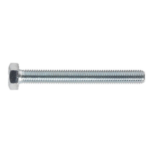 Sealey SS870 HT Setscrew M8 x 70mm 8.8 Zinc Pack of 25 Sealey