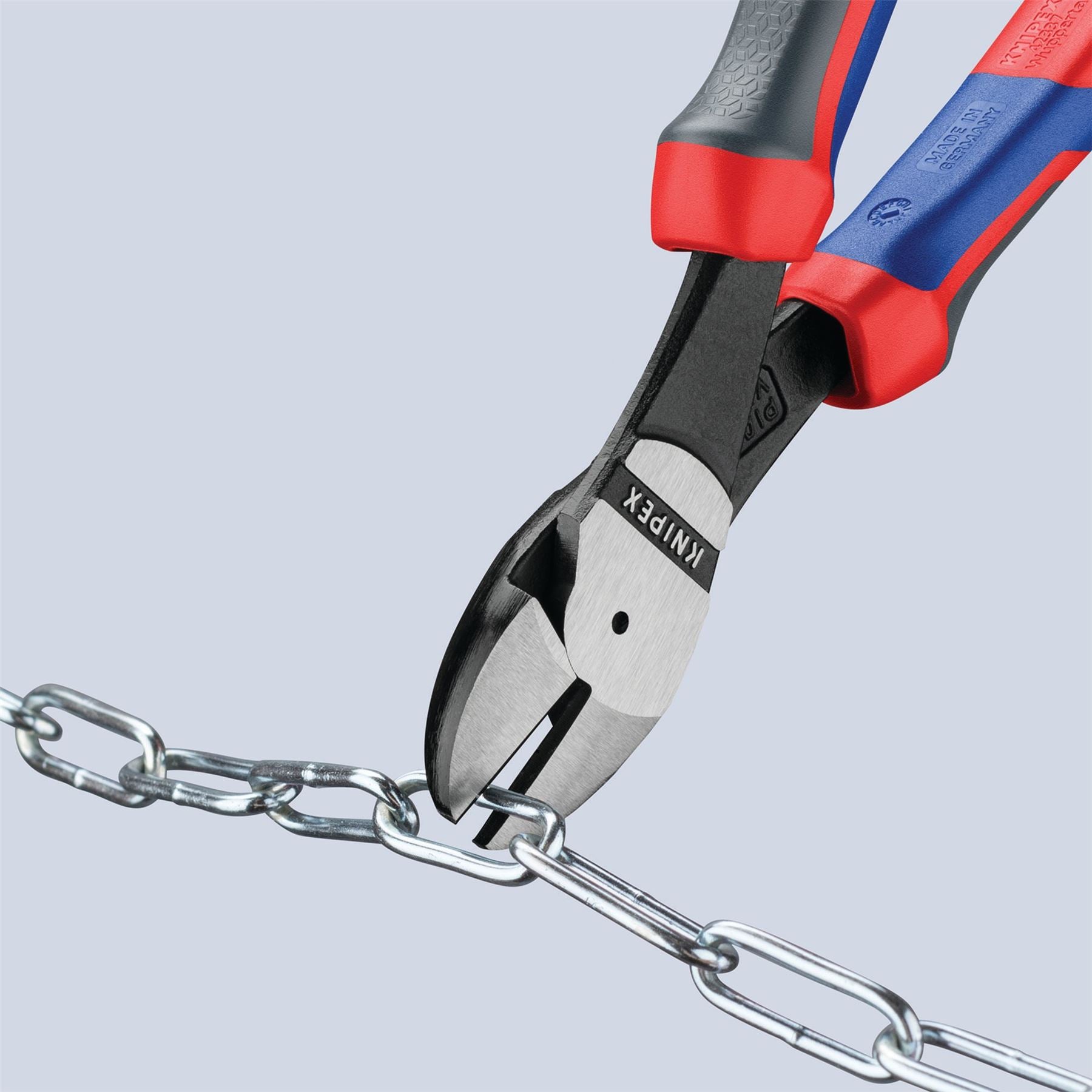 Knipex 88145 74 02 200 High Leverage Diagonal Side Cutter with Comfort Grip Handles 200mm Knipex