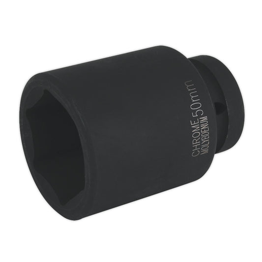 Sealey IS150D Impact Socket 50mm Deep 1"Sq Drive Sealey