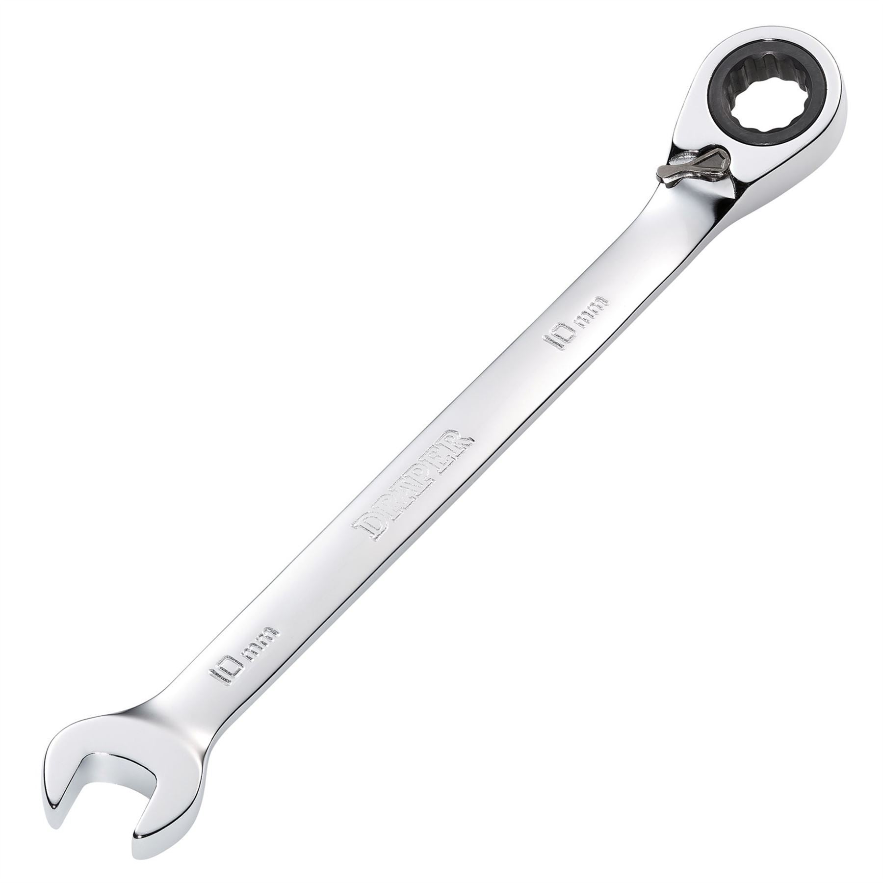 Draper 51973 HI-TORQ® Metric Reversible Ratcheting Combination Spanner 10mm Draper