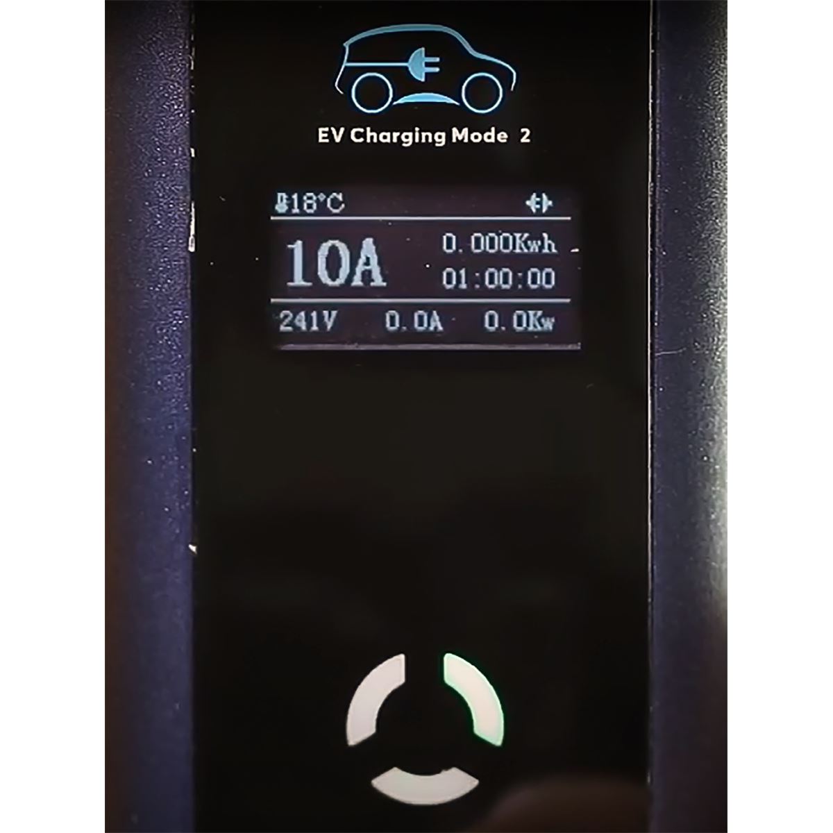 Sealey EVPC1 Portable EV Charger Type 1 to UK 10A (2.3KW) 5m Cable Sealey