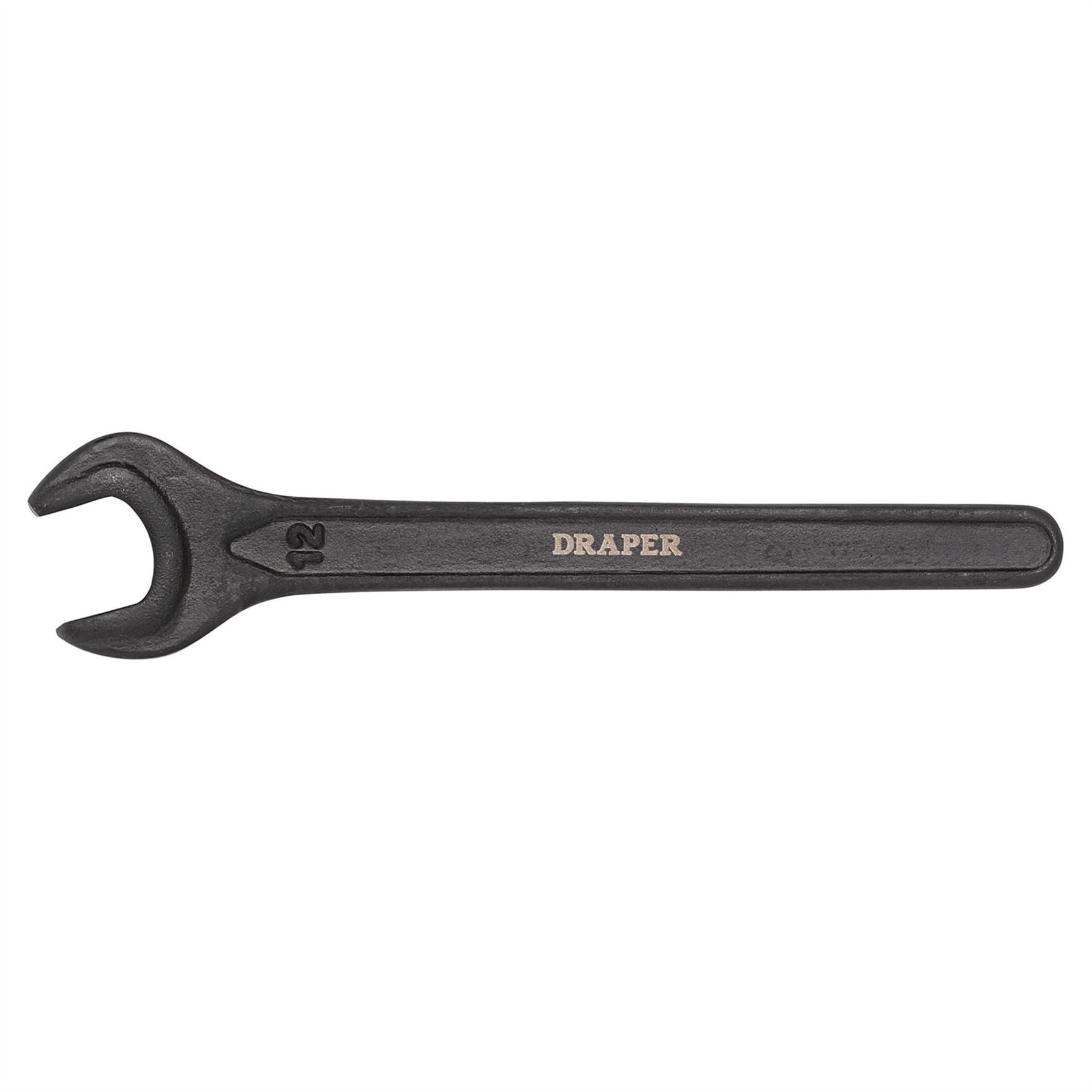 Draper 37523 Single Open End Spanner 12mm Draper