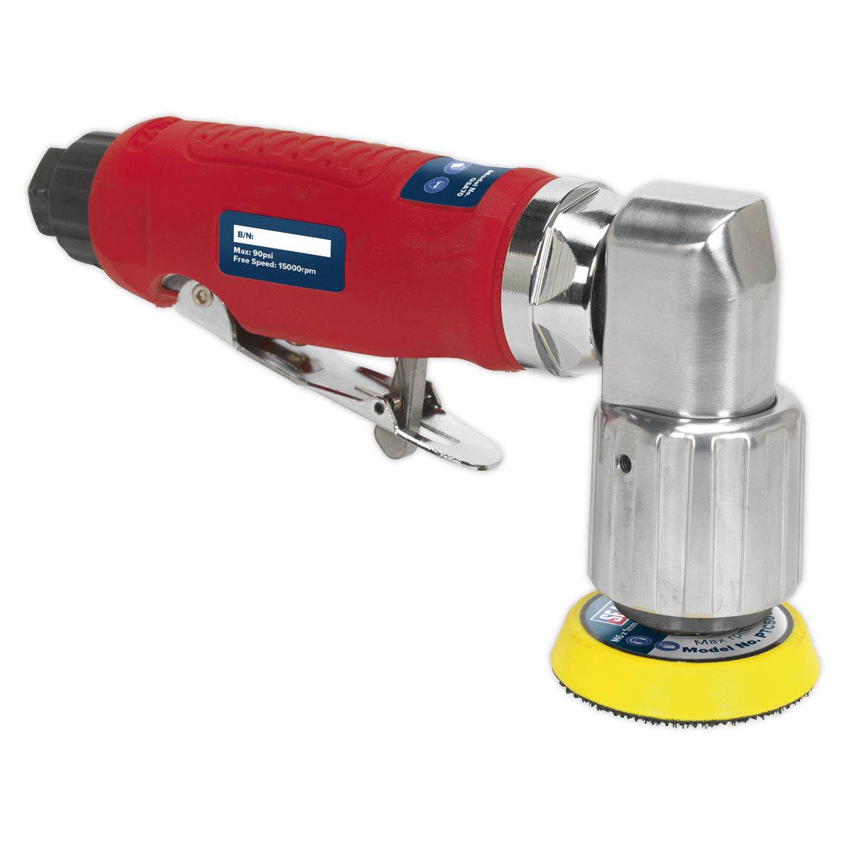 Sealey GSA70 Air Orbital Sander Ø50mm Sealey
