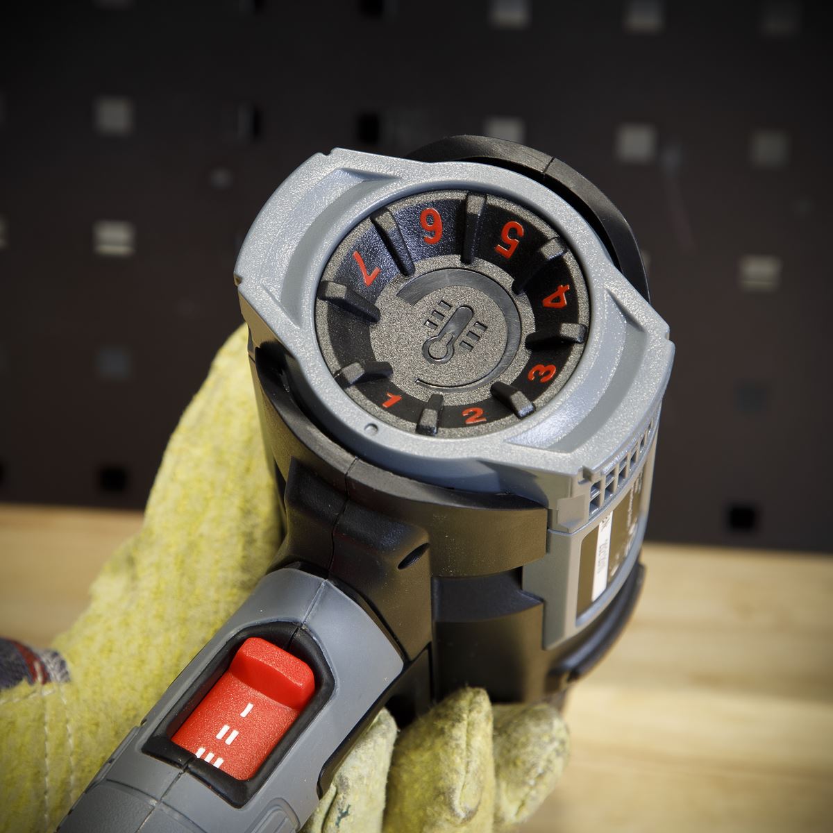 Sealey HS102 Hot Air Gun 2000W 3-Speed 50-600°C Variable Heat Sealey