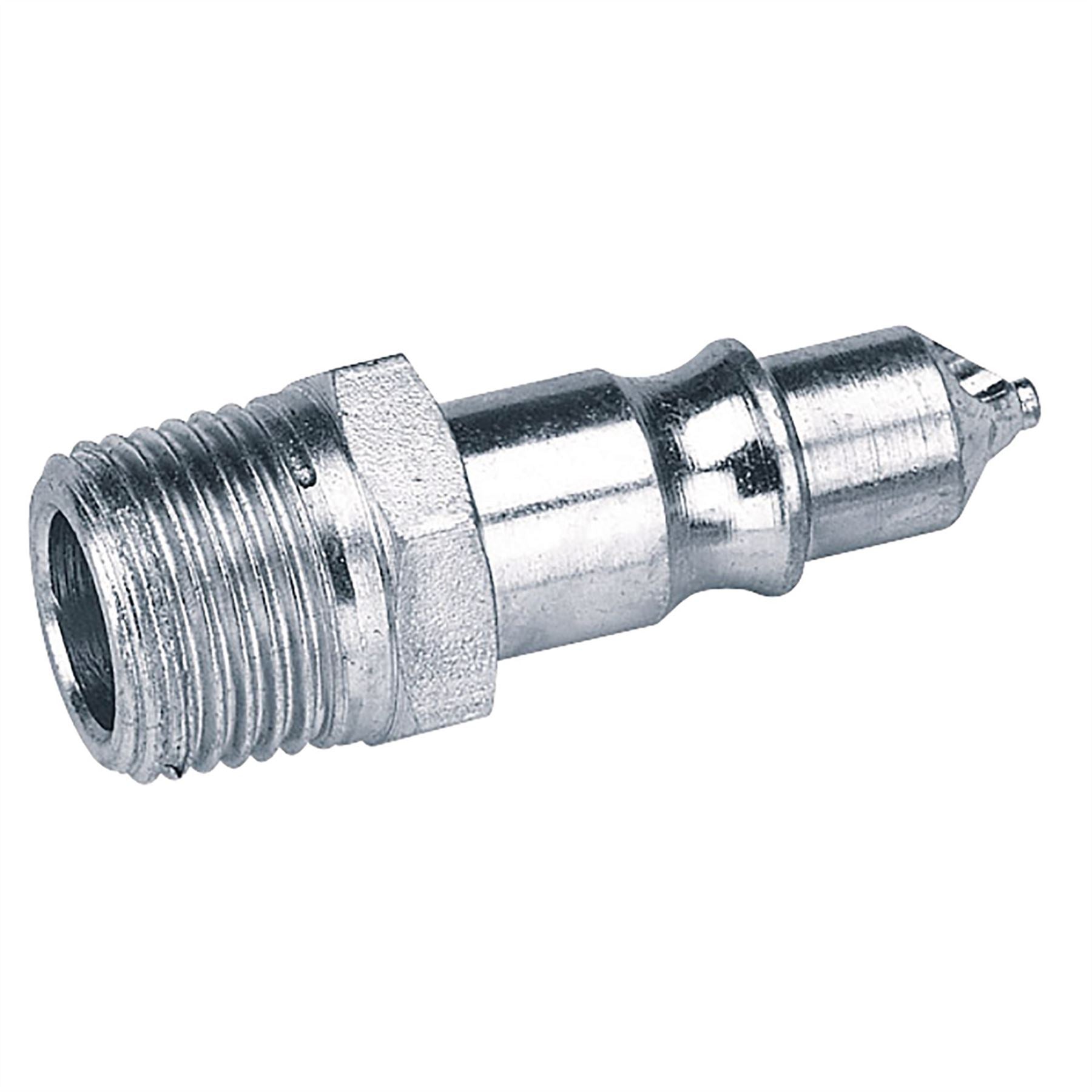 Draper 25858 1/2" Male Thread Air Line Screw Adaptor Connectors Pack of 2 Draper